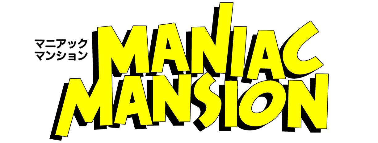 Maniac Mansion logo for NES